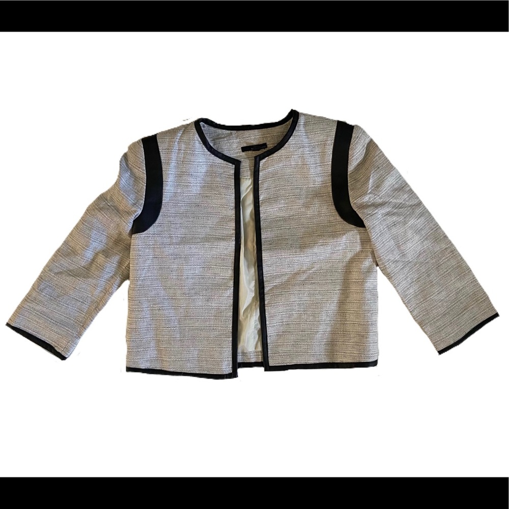 Grey Tweed Blazer NWT